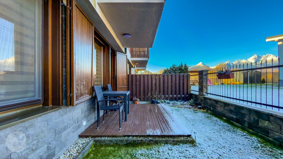 Apartmán s predzáhradkou a výhľadom na Tatry – Veľká Lomnica - 16