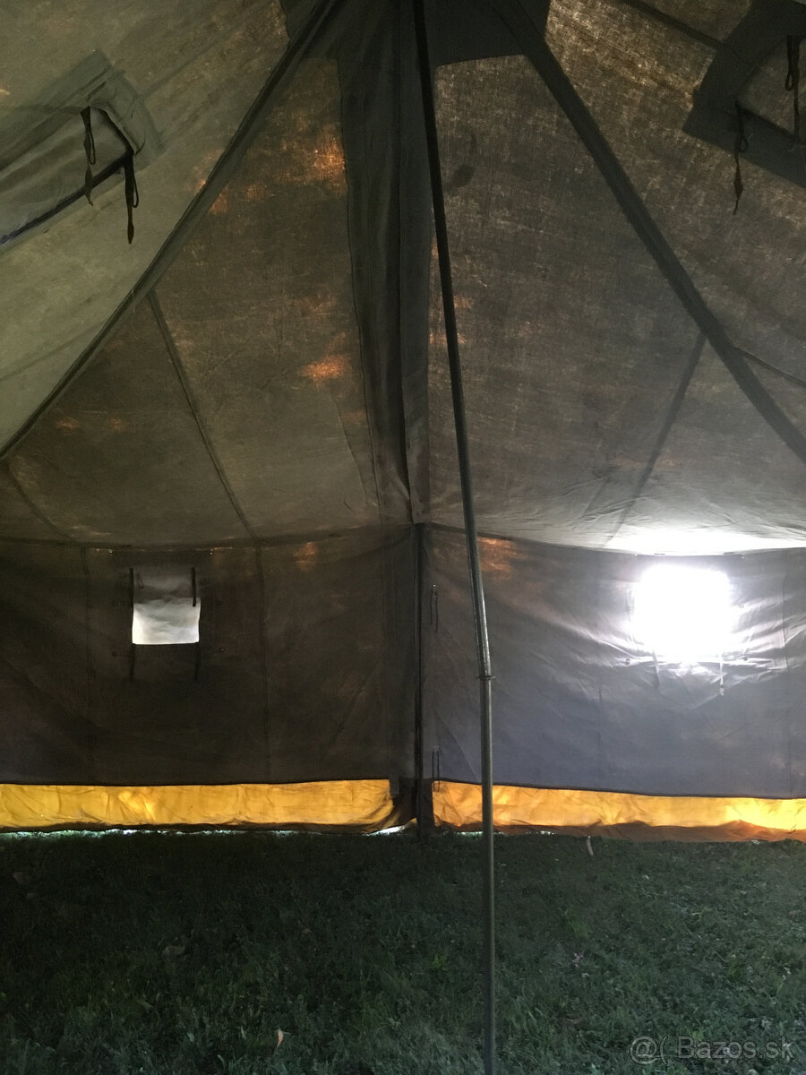 Vojenský stan S-65, 6x6m - 16