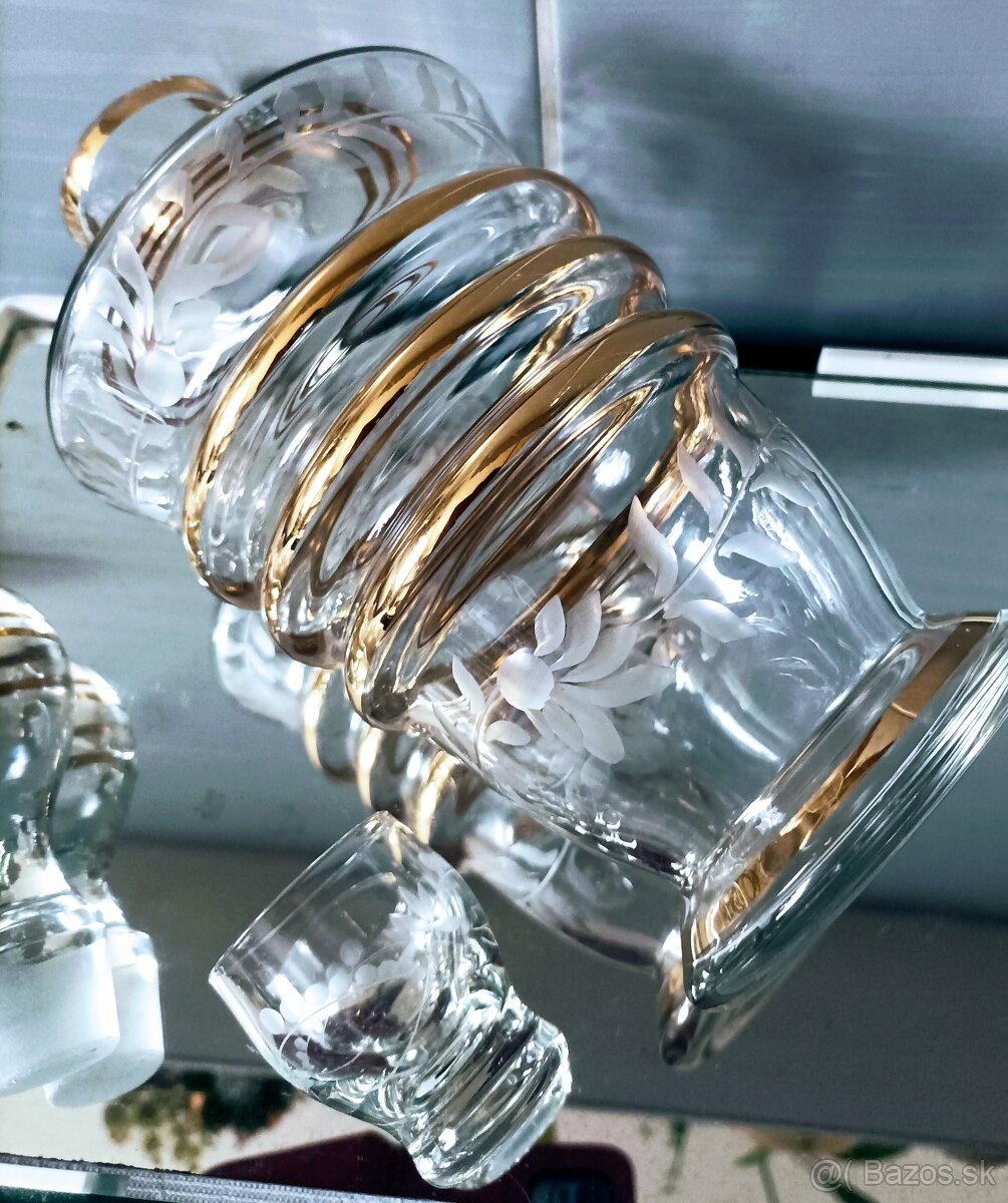 Krištáľová karafa, džbán - 16