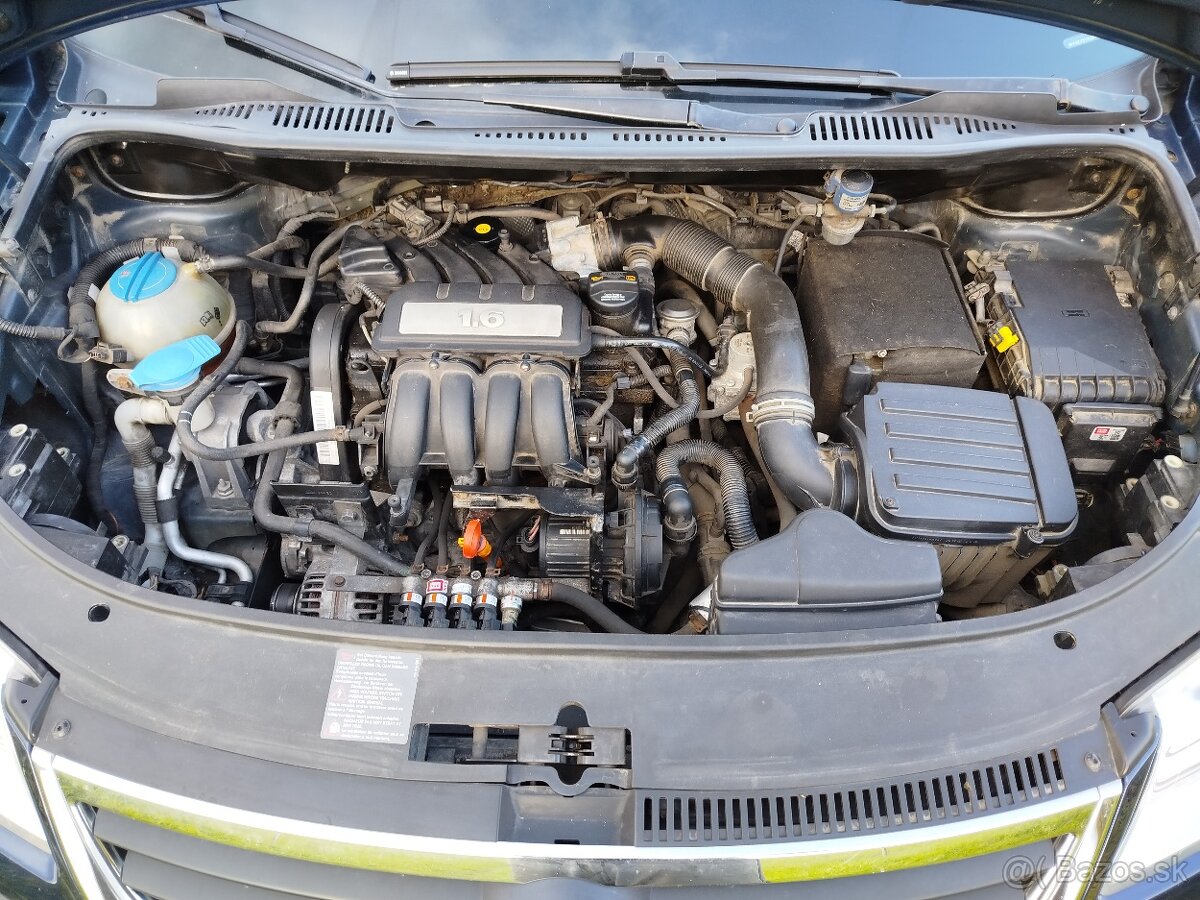 VW Touran 1.6, benz+lpg, r.2008 - 16