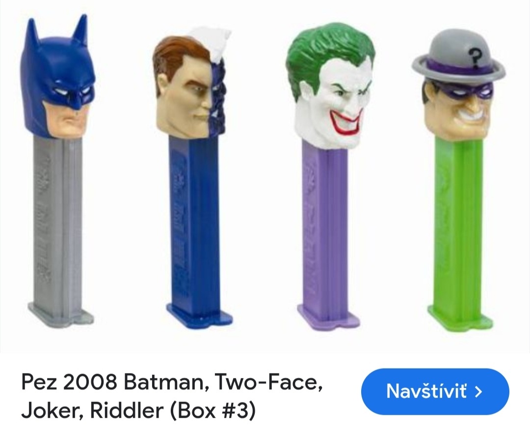 PEZ OBALY DISPENSER BONBONY BOX - 16