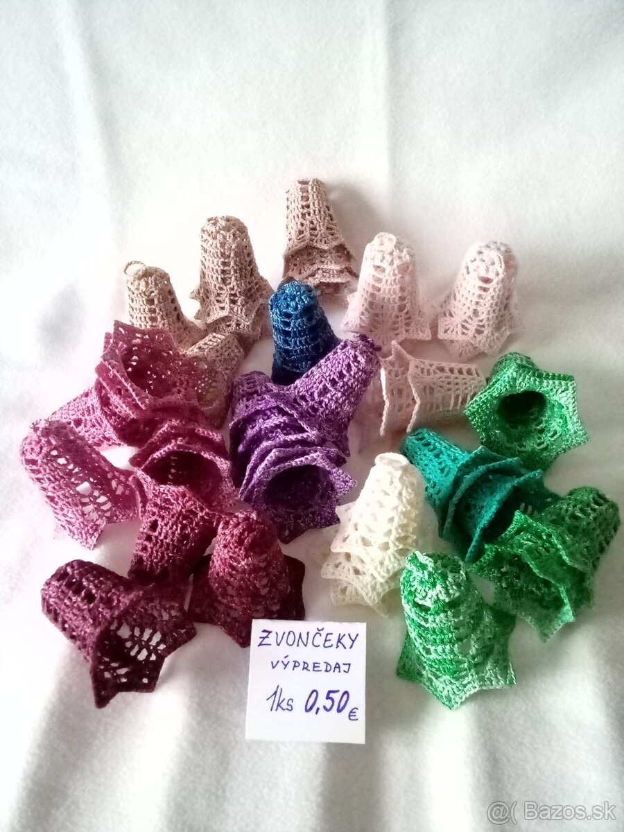 Háčkované vianočné ozdoby - 16