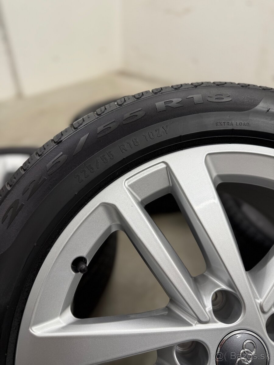 Nepoužitá letná sada Audi A6 C8 - 5x112 R18 , 225/55/18 - 16