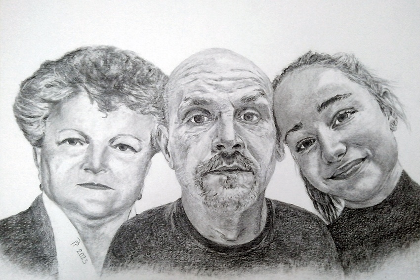 Kreslenie realistických portrétov - 16