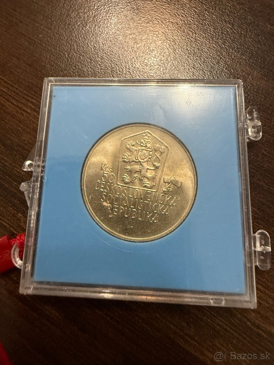 strieborne mince prof - 16