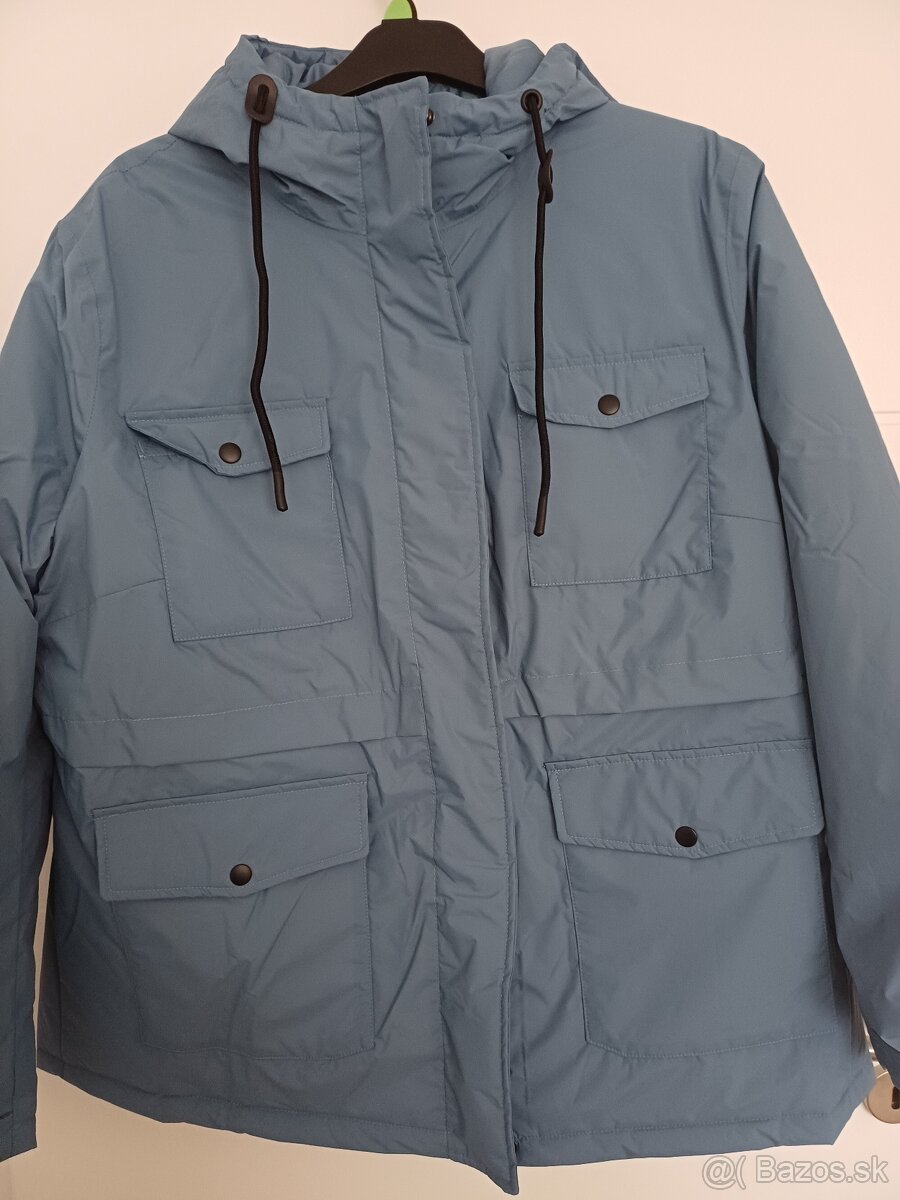 Dámska modrá bunda - 16