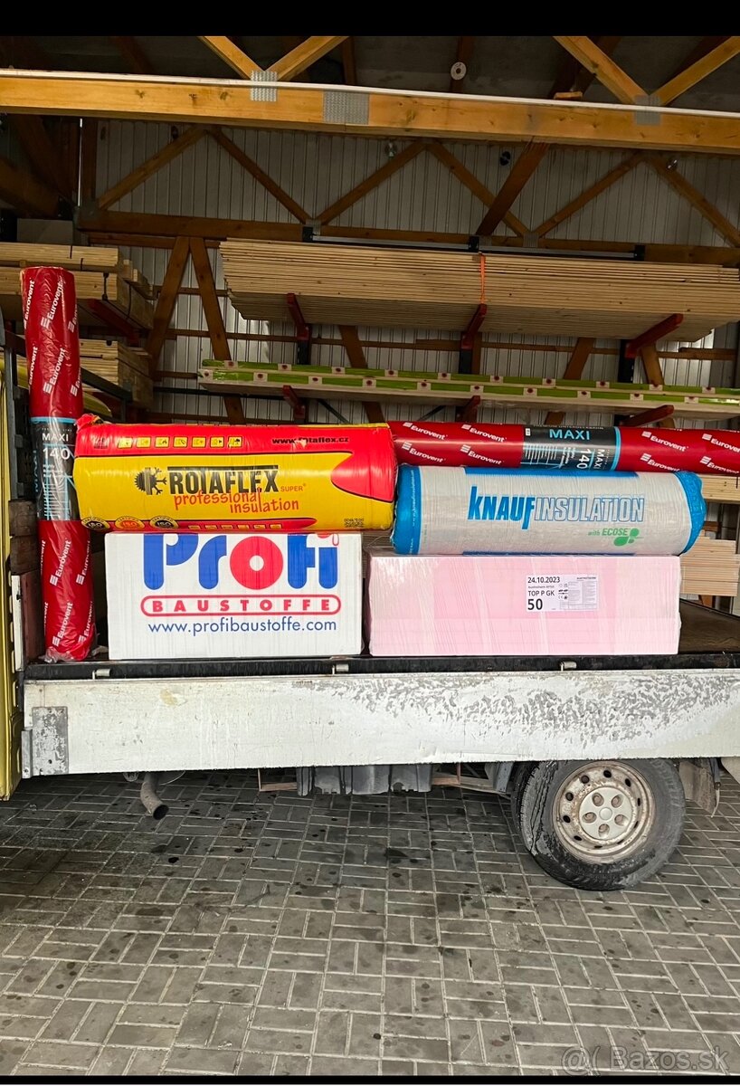 Tatranský zrubový profil Kvh hranoly rezivo plechy OSB - 16