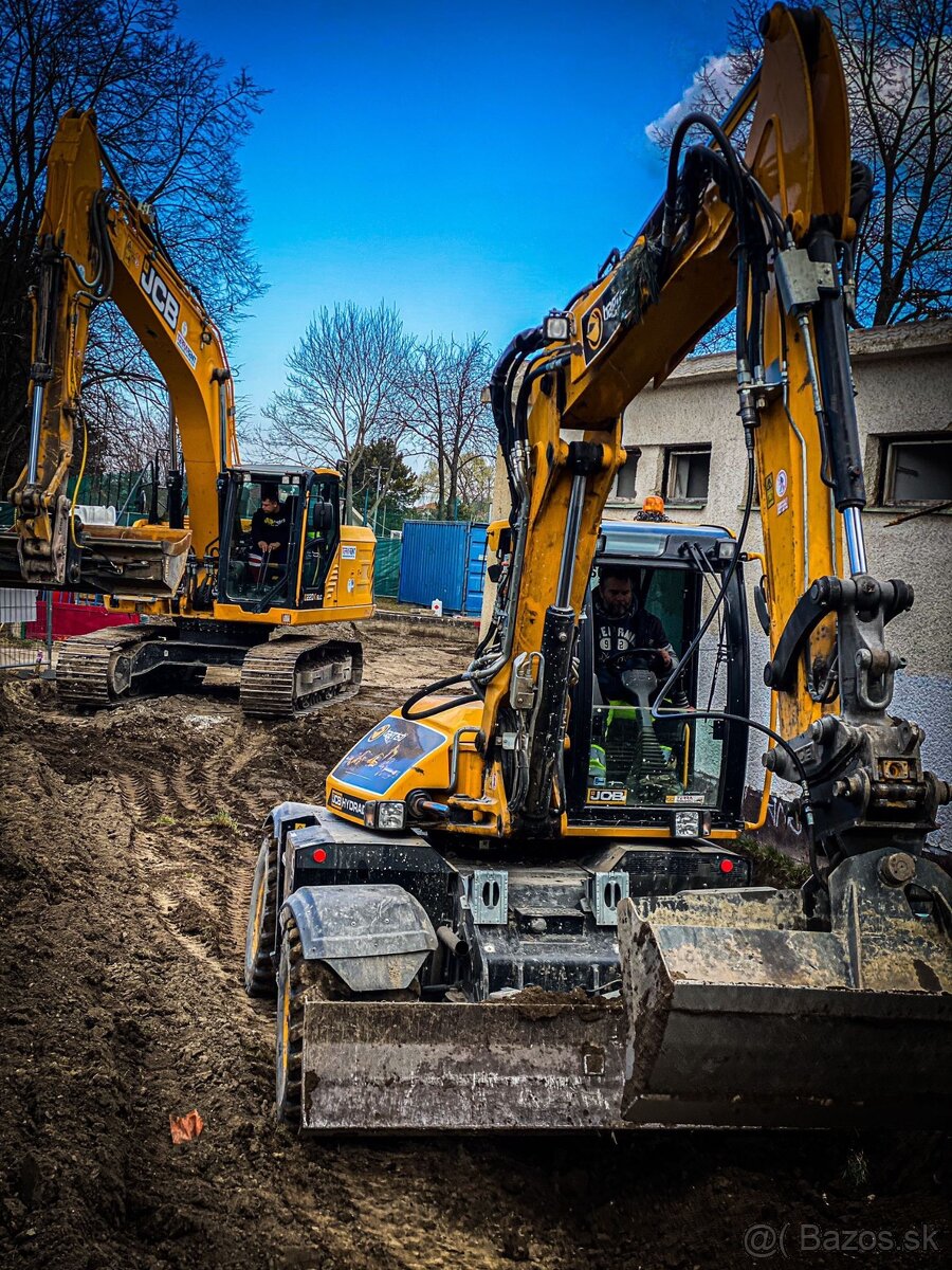 vykopove a zemne prace JCB - 16