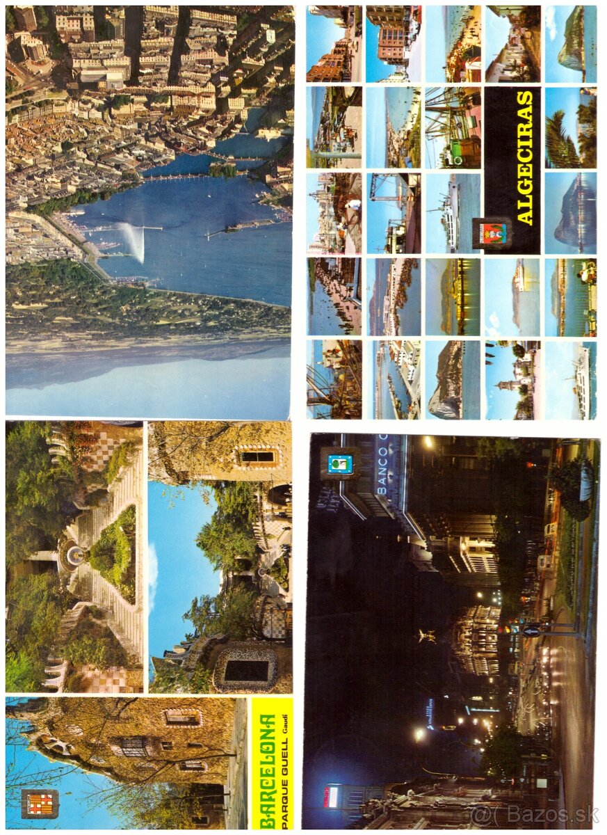 Pohľadnice mix svet farebne 1 - 16