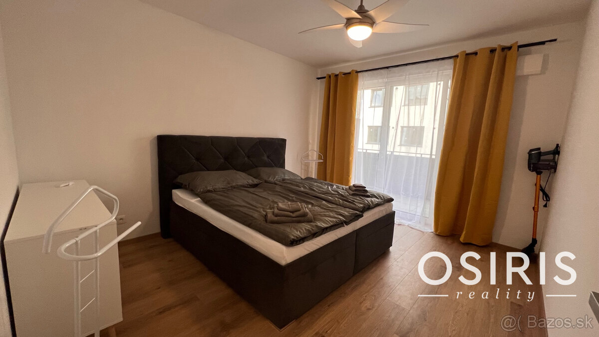 Na prenájom 2i byt s balkónom 12 m2, novostavba 2024, 1x par - 16