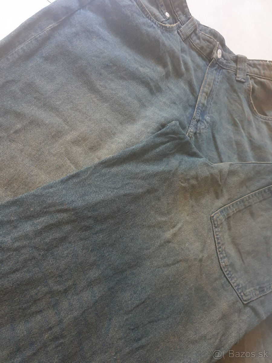 chlapčenské Baggy Jeans, nové , velkost 170 , zn. H&M - 16