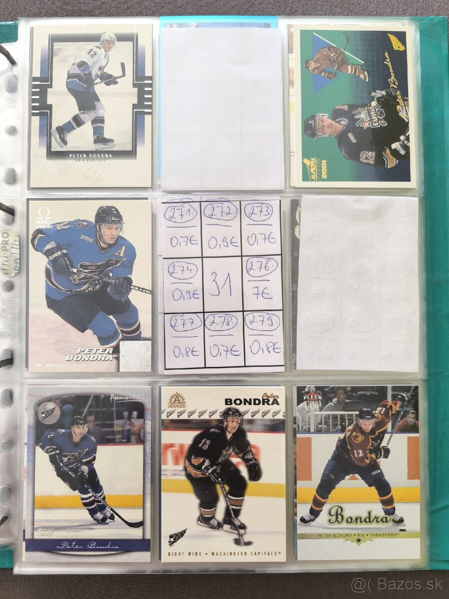 Hokejové kartičky - Peter Bondra - 16