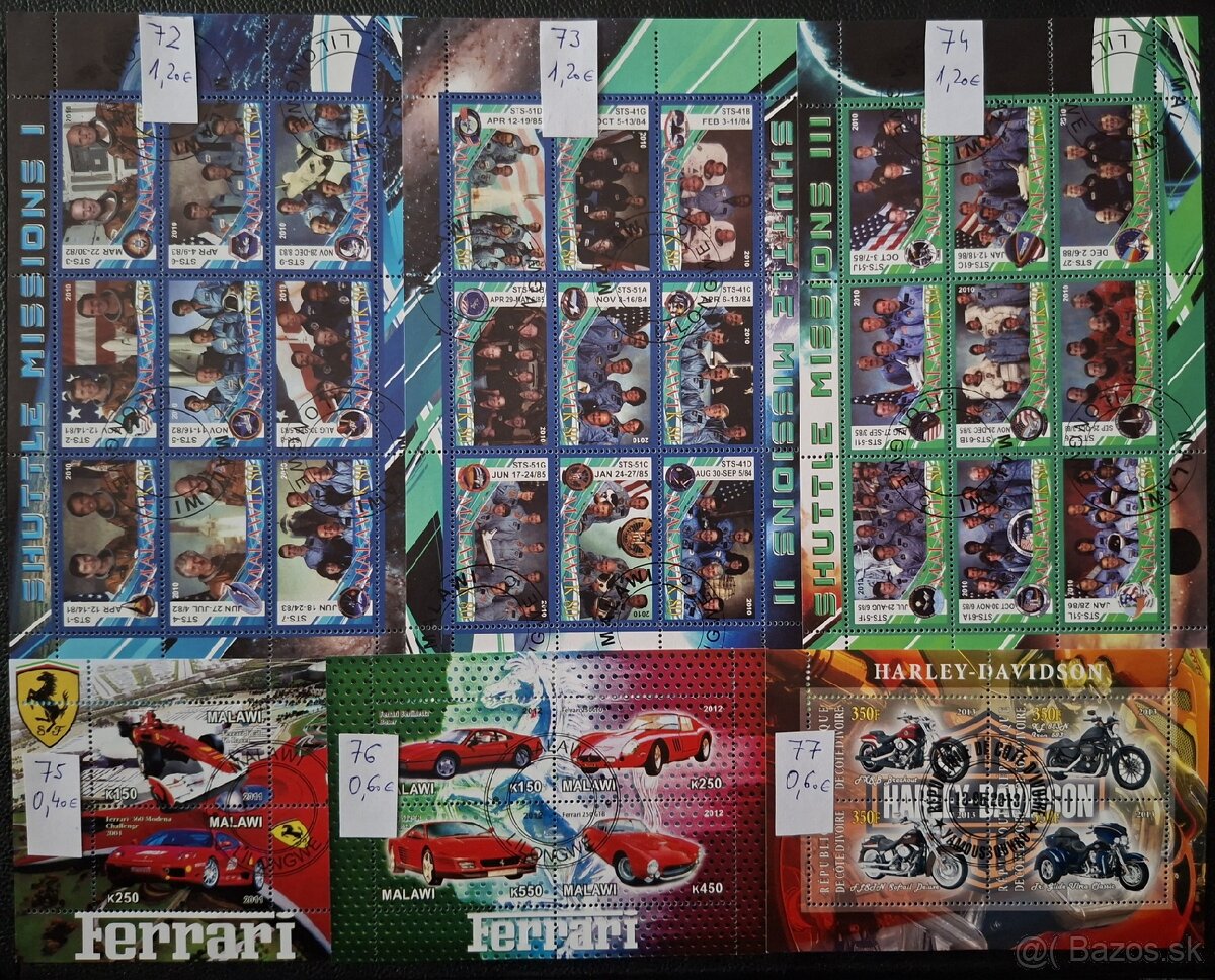 Postove znamky Mix 18 (99poloziek) - 16