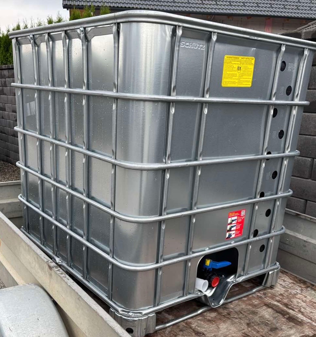 IBC NADOBA NADRZ 1000l Kontajner,plastovà nadrz - 16