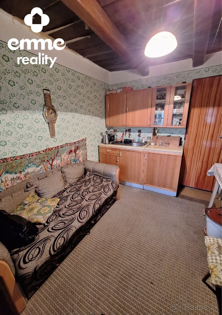 ❗ZNÍŽENÁ CENA - 79 990€❗Na predaj starý 2 izbový rodinný dom - 16