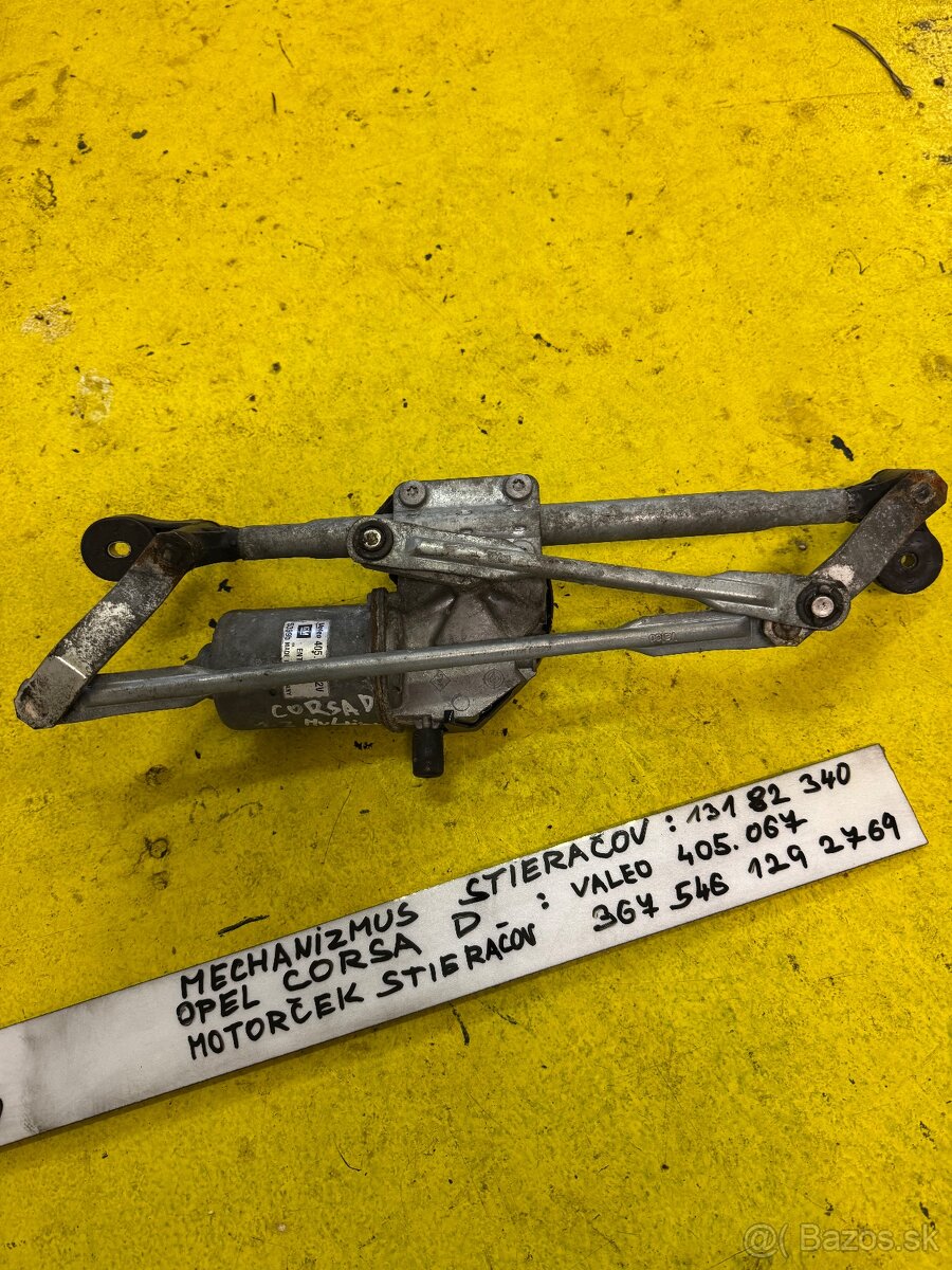 Opel Corsa D 2006-2011Corsa C 2000-2005 Corsa E 2015 - 16