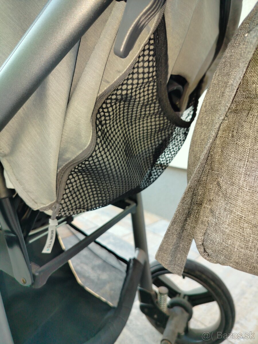 3-kombinácia kočík Bebetto Nico 2019 vrátane doplnkov - 16