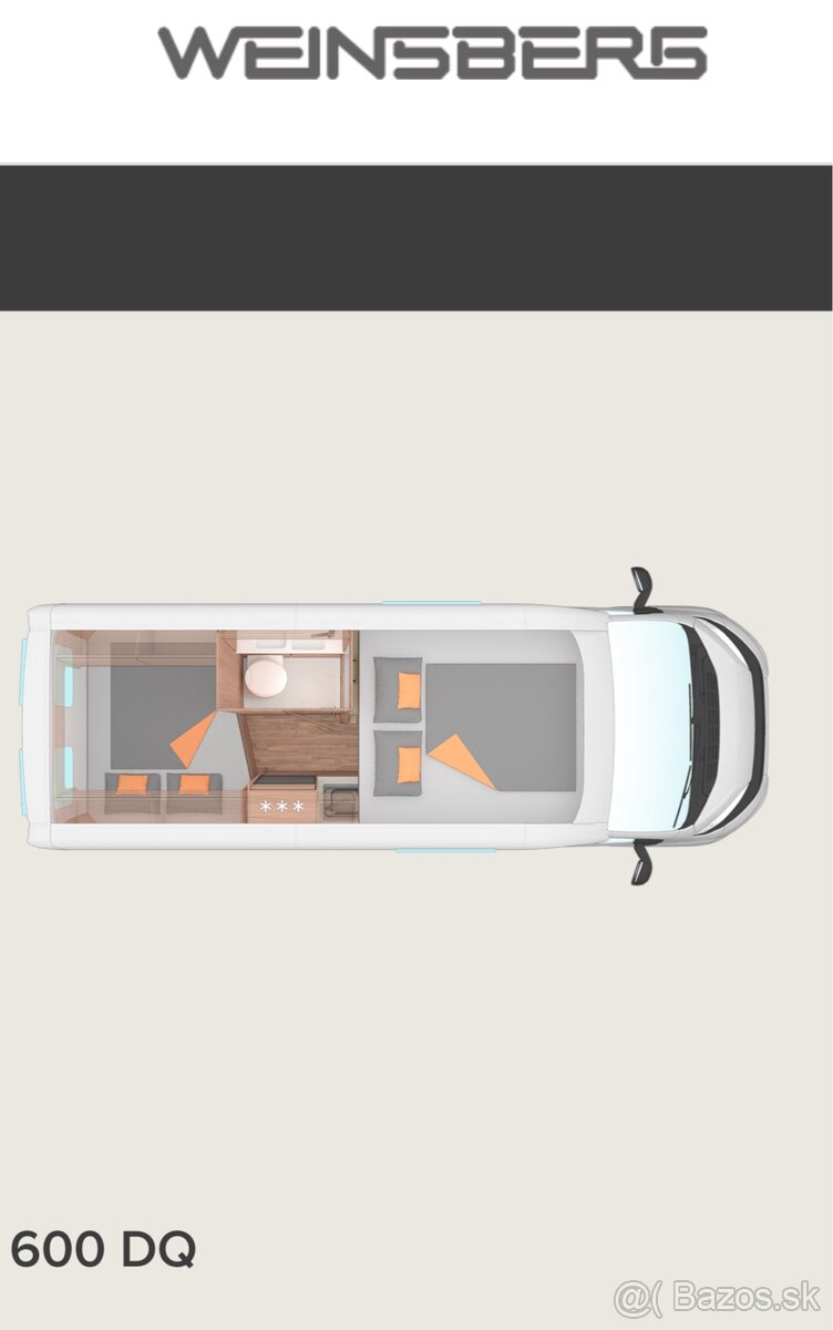 Autokaravan Weinsberg Carabus 600 DQ 2,3 150k 2020 - 16