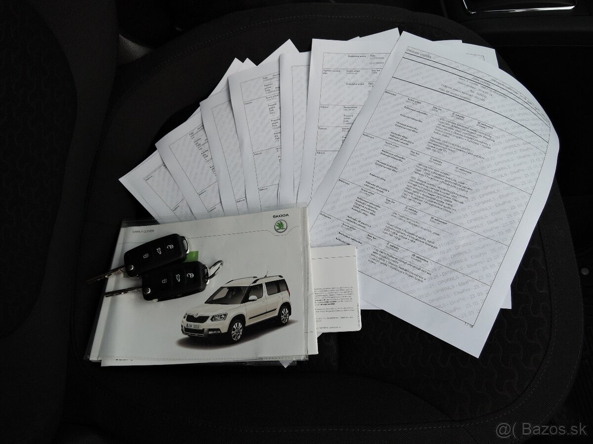 Škoda Yeti 1,2 TSi DSG Tažné 2014 - 16