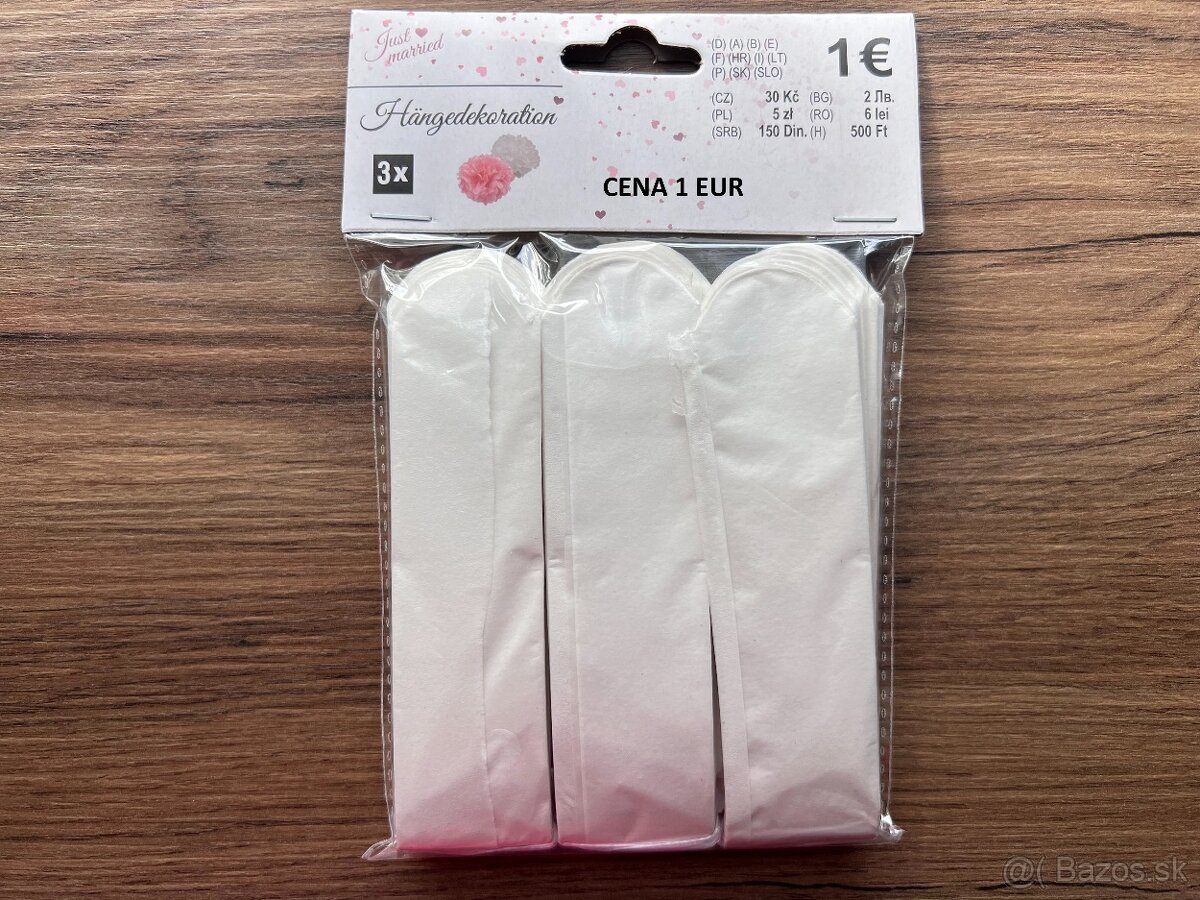 Svadobné dekorácie a doplnky - 16