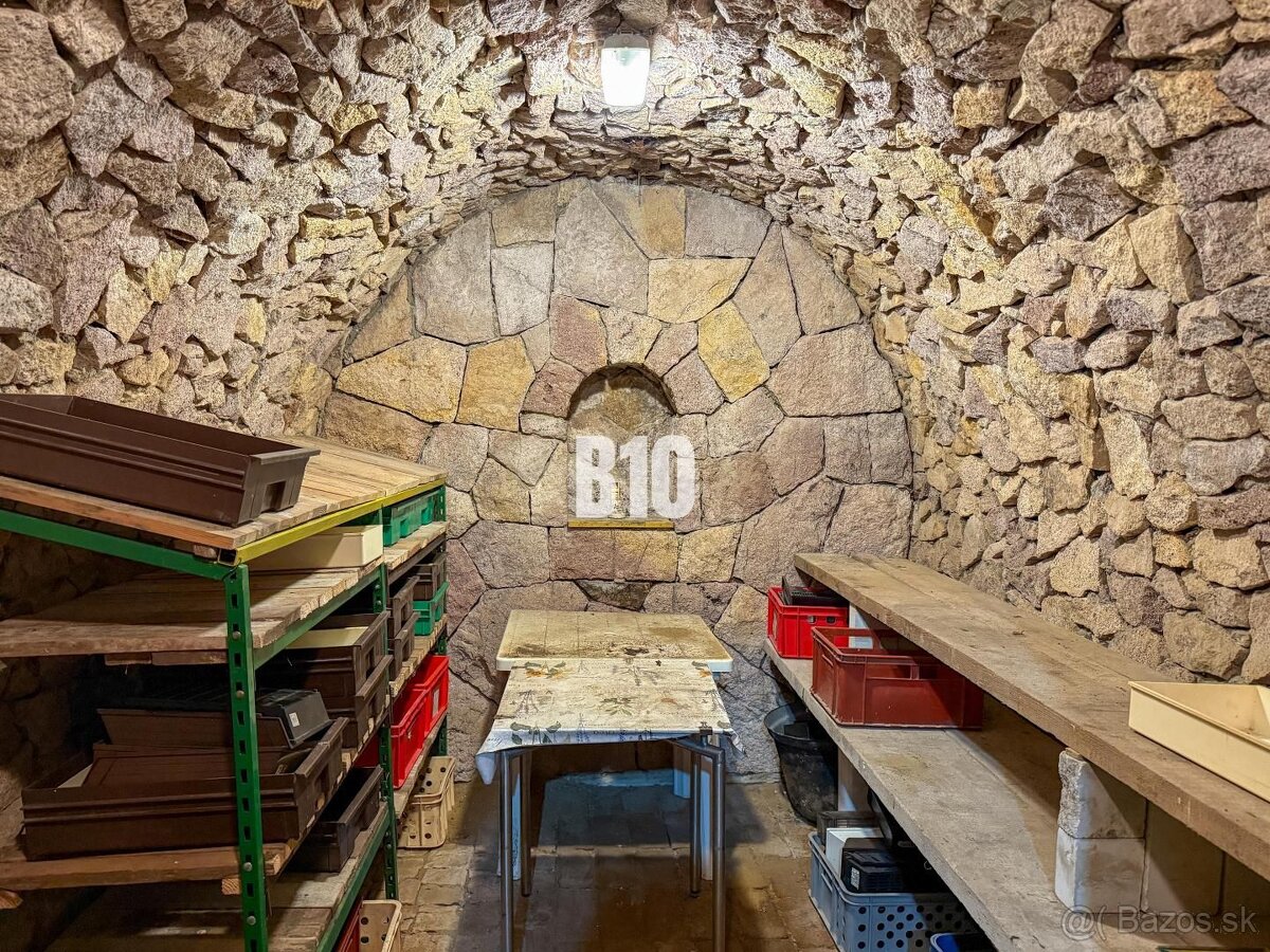 Priestranný rodinný dom s garážou na veľkom pozemku v obci V - 16