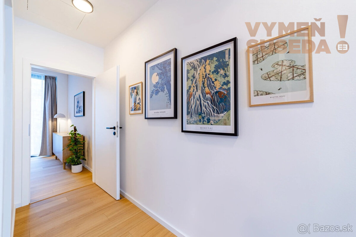 VYMEŇ SUSEDA – VÝNIMOČNÝ 2 IZB. BYT S TERASOU A PARKOVANÍM, - 16