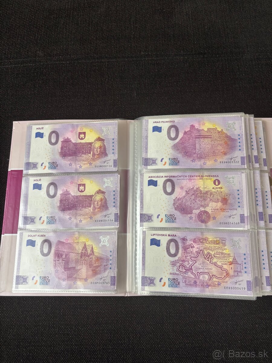 0€ bankovky souvenir - 16