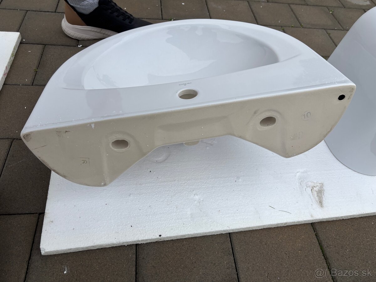Umývadlá 60 cm, bidety a závesné WC – Cersanit, Jika - 16