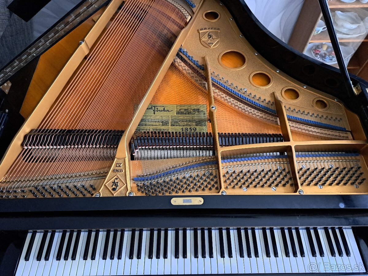 Klavír - křídlo August Förster - 16