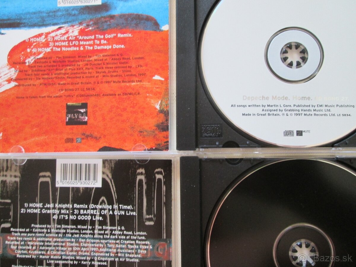 DEPECHE MODE + ERASURE - MUTE CZECHOSLOVAKIA (CD) - 16