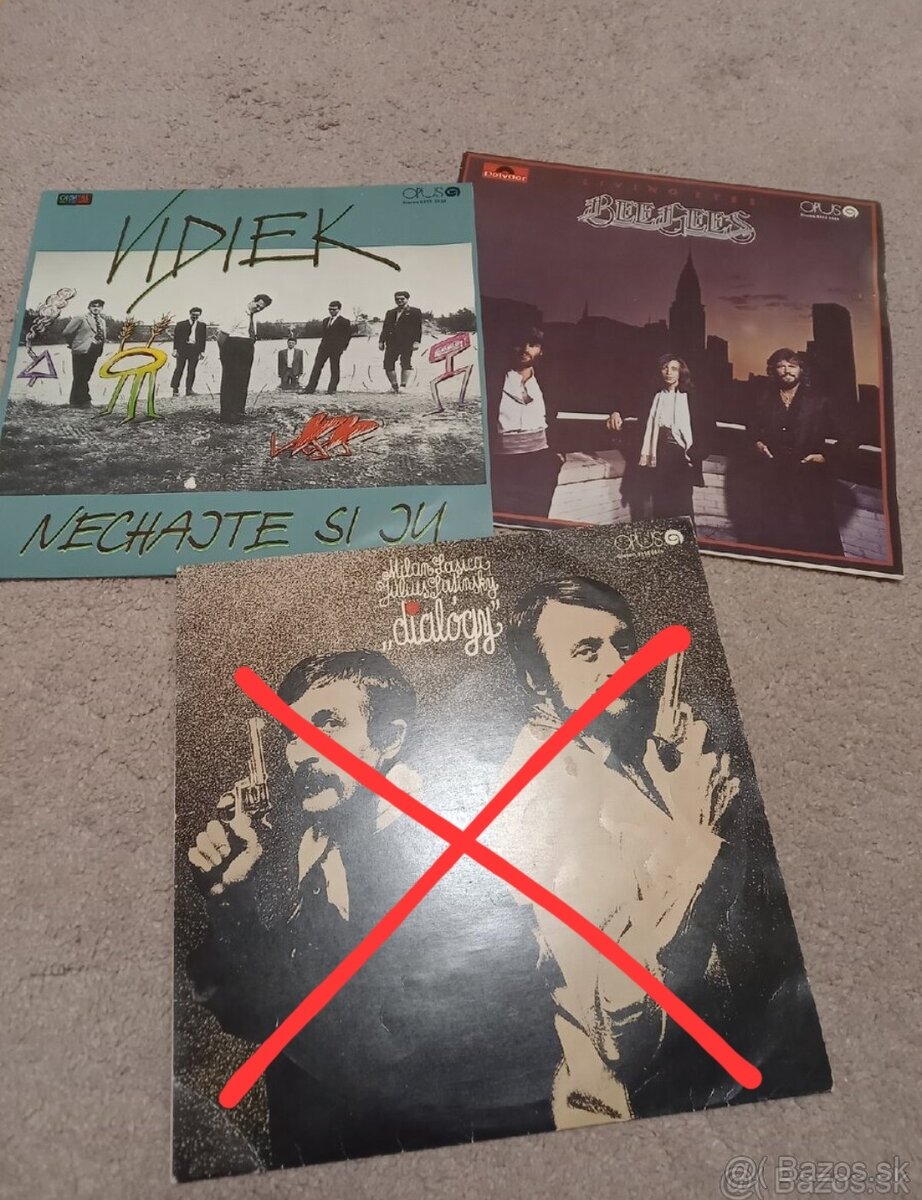 Retro staré LD platne - 16