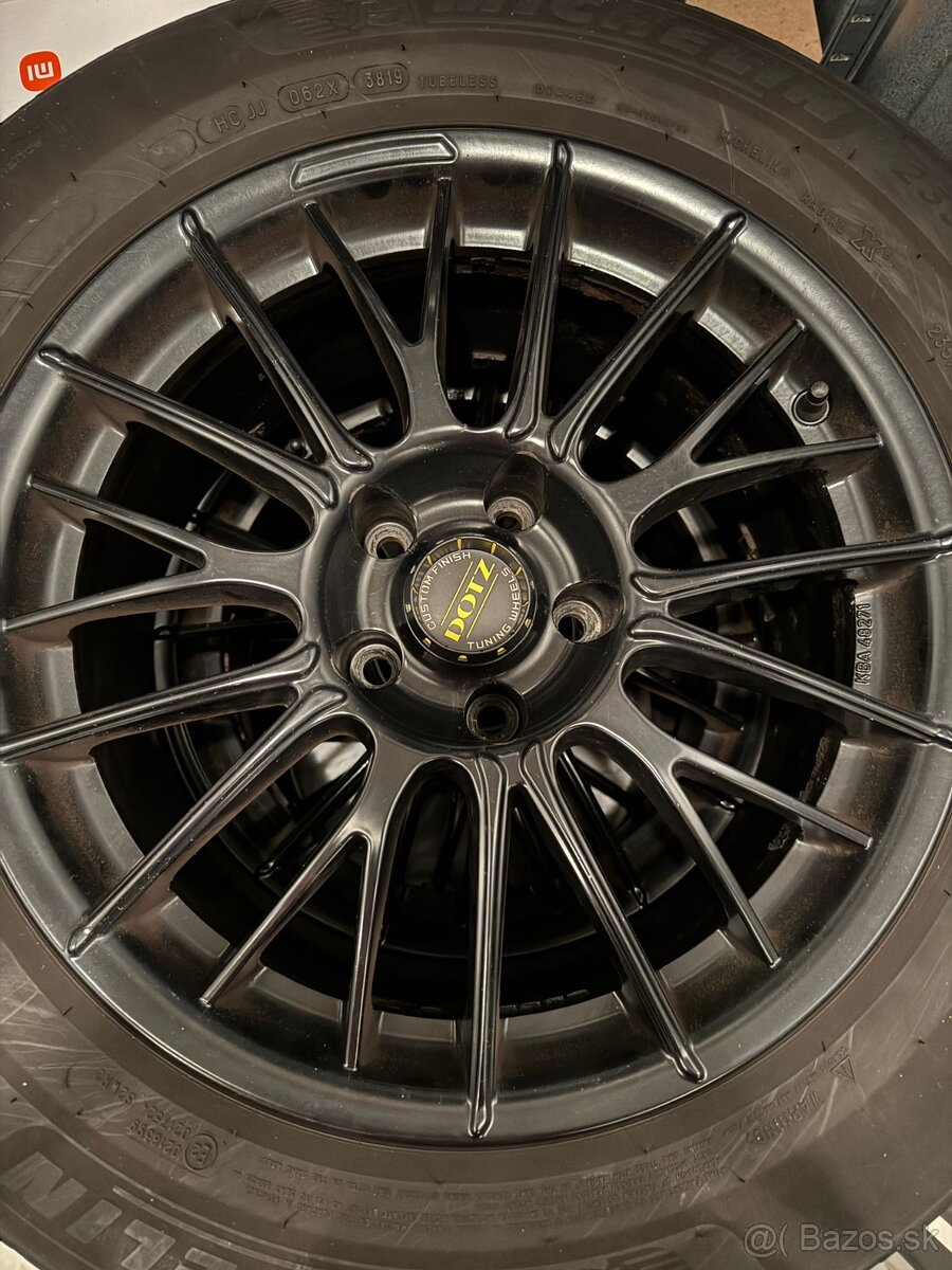Disk DOTZ R17 + Pneumatiky Michelin Pilot Alpin 5 - 16