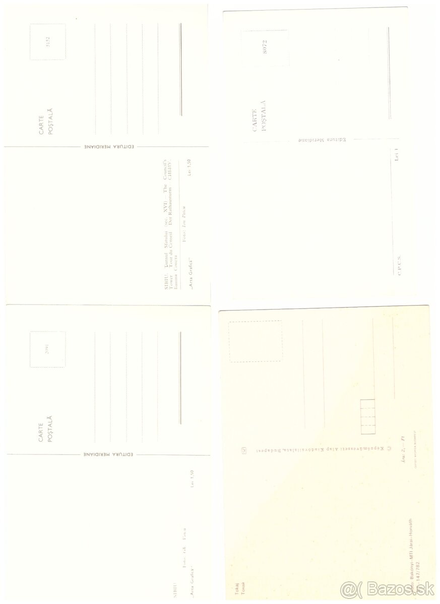 Pohľadnice mix svet farebne 3 - 16