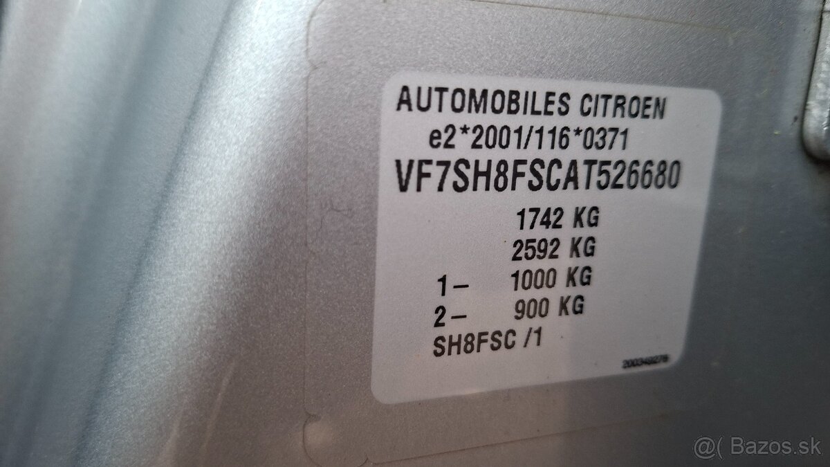 CITROEN C3 PICASSO 1.4 16V - 16