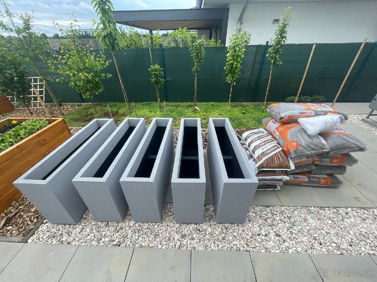 Polystyrénové kvetináče - 16