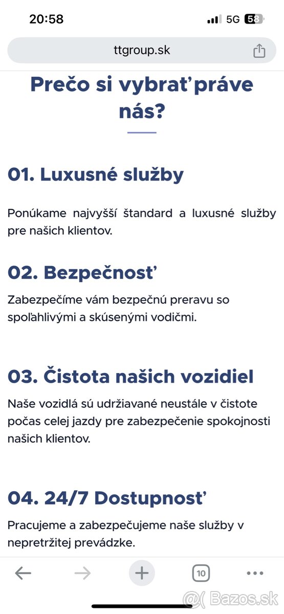 Letiskový Transfer, preprava osôb, osobná preprava - 16