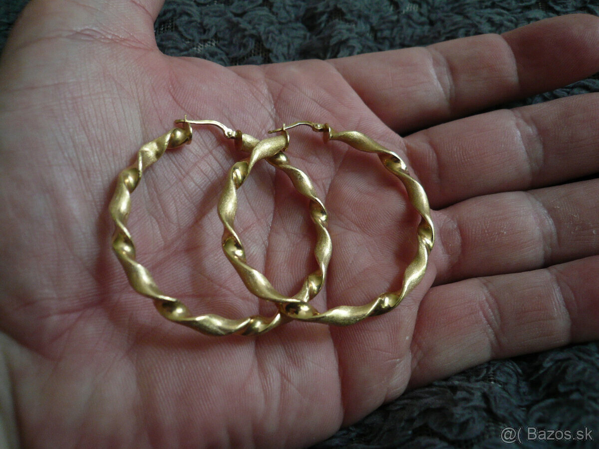predam zlate nausnice 2 - 16