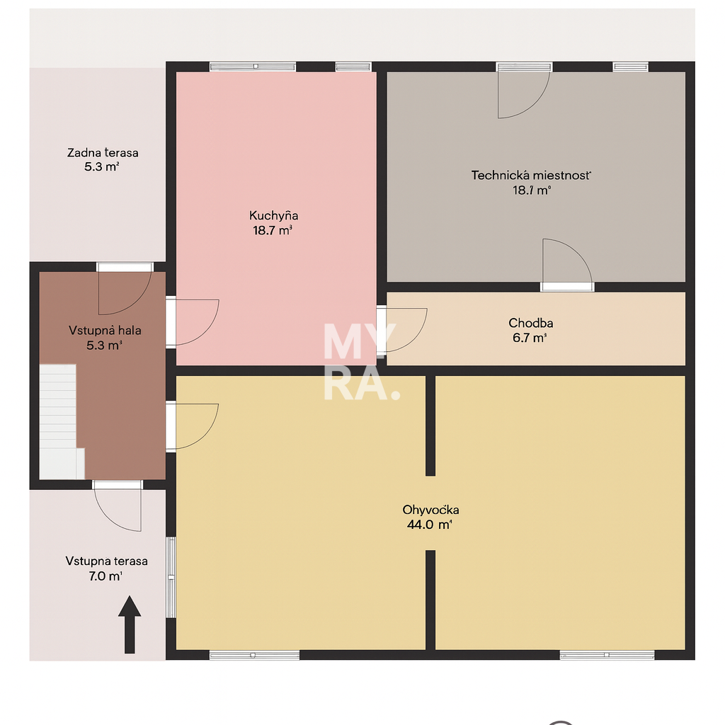 Rodinný dom s rovinatým pozemkom 2970 m² - Lúčka, okres S - 16