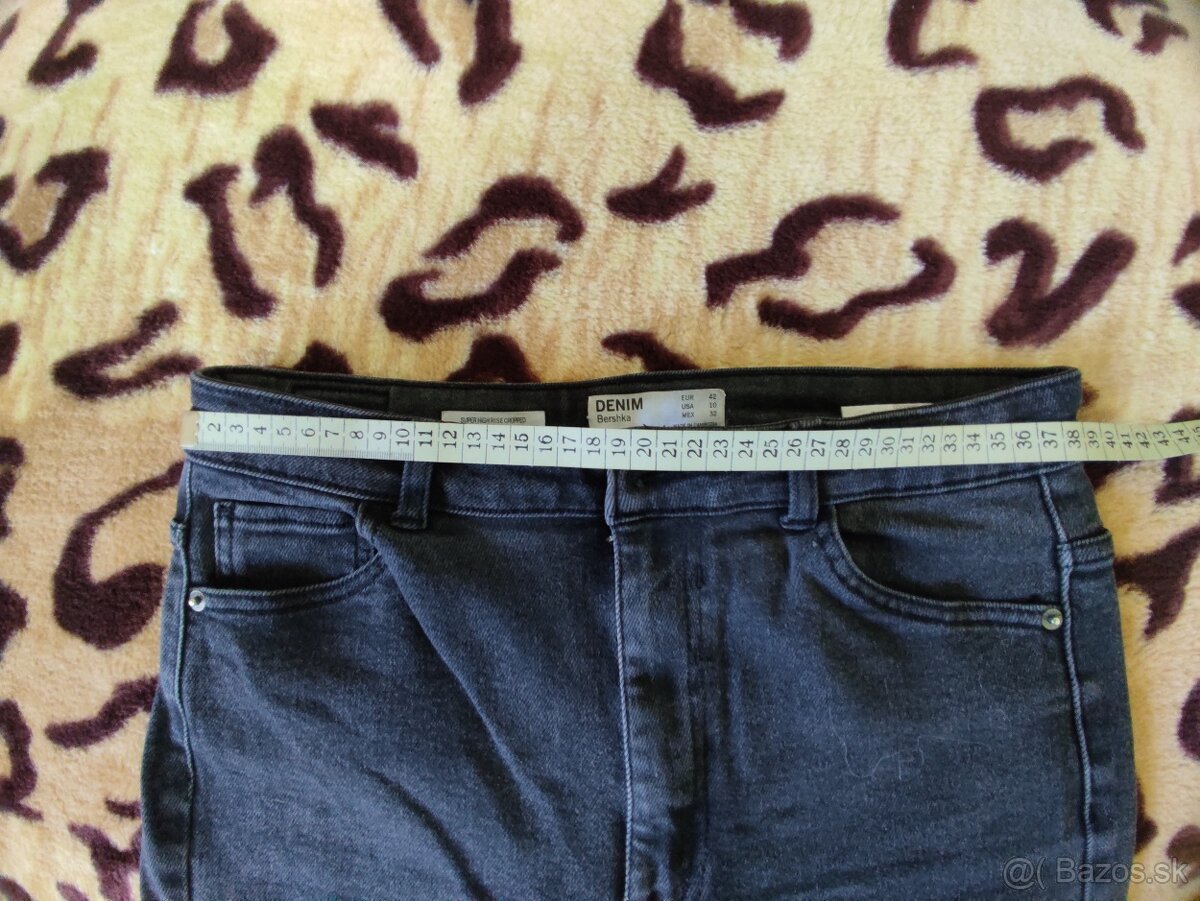 Damske elegantne nohavice, rifle a nepremokave nohavice - 16