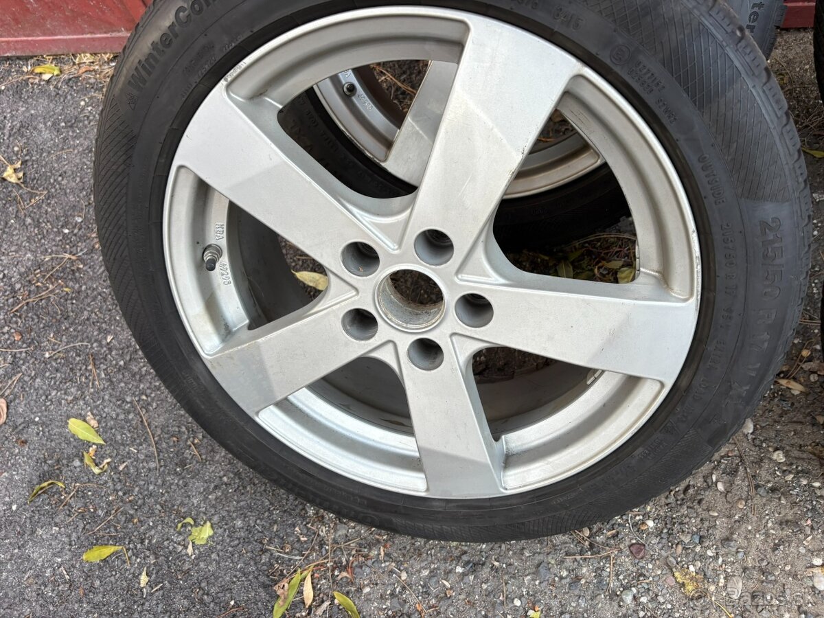 ALU disky + Zimné pneu na Hyundai 5x114,3 R17 - 16