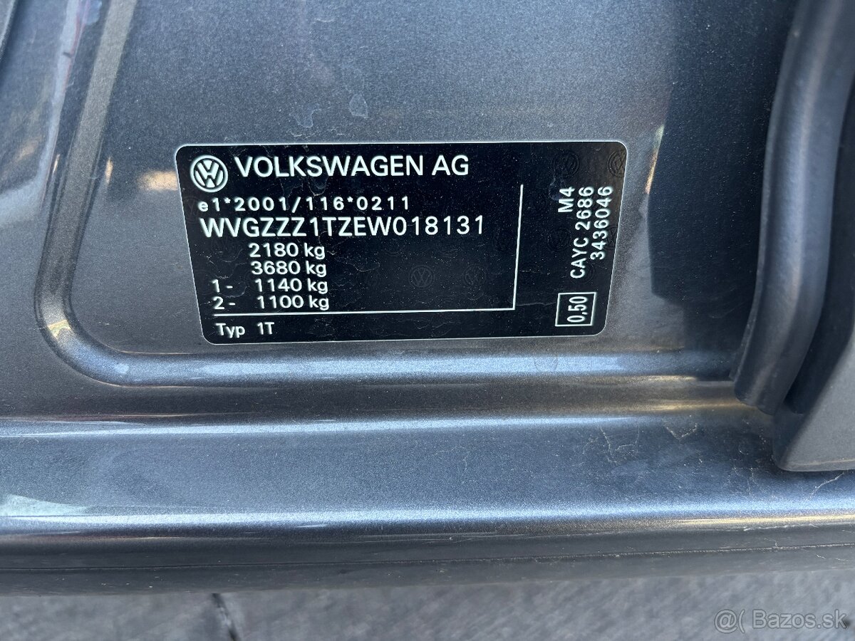 VW Touran, 1.6 TDi, 77 kW - 16