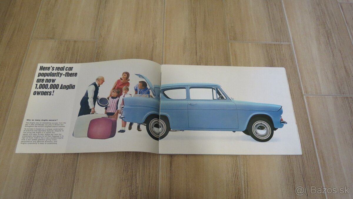 Prospekty Hillman, Ford Anglia, Austin, Morris, MG. - 16