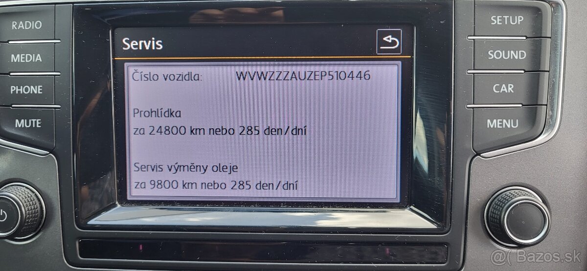 Volkswagen Golf 1,6TDI variant Blackedition 2013 - 16