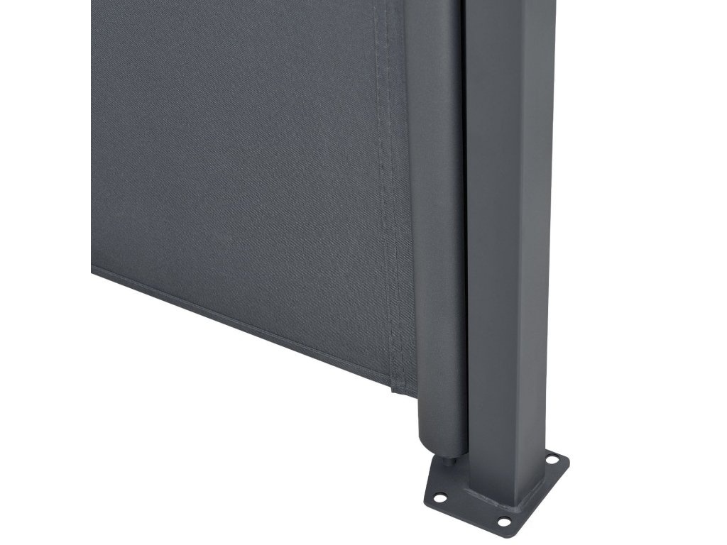 Bočná zaťahovacia markíza - rôzne rozmery - šedá a béžová - 16