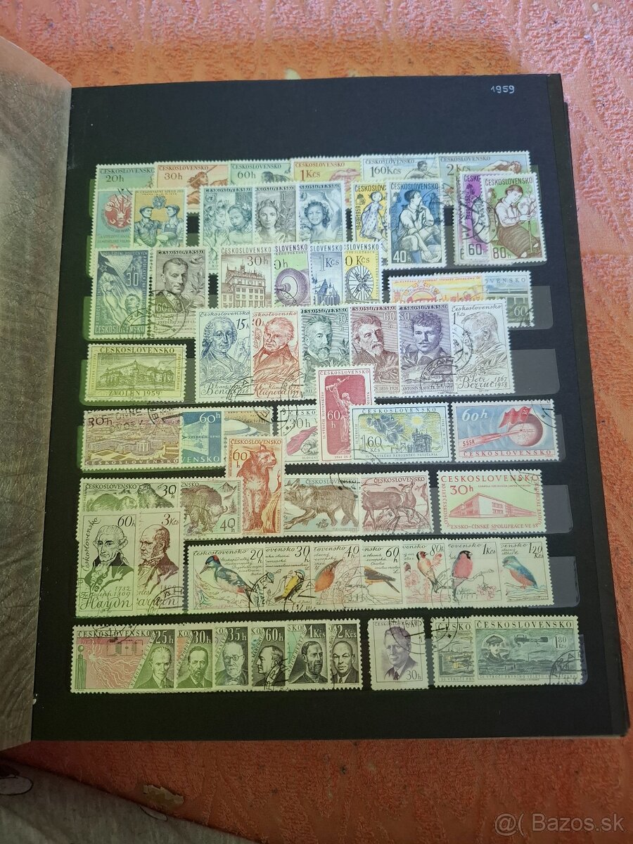 Zbierka známok ČSR - 16