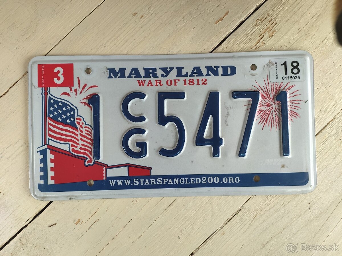 Americke spz sada 50 statov - 16