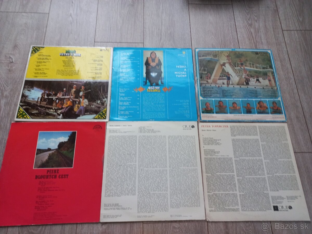 Staré LP platne Karel Kryl, nežna revolúcia a ine - 16