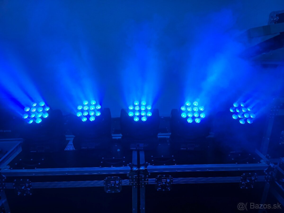 LED Beam Pixel 12x12W RGBW 12ks 2x case - 16