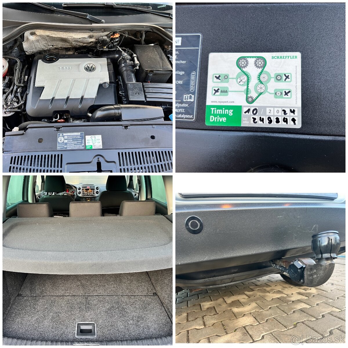 Volkswagen TIGUAN 4MOTION 2.0TDi 103kW 2009 ✅CENA NA SK ŠPZ - 16