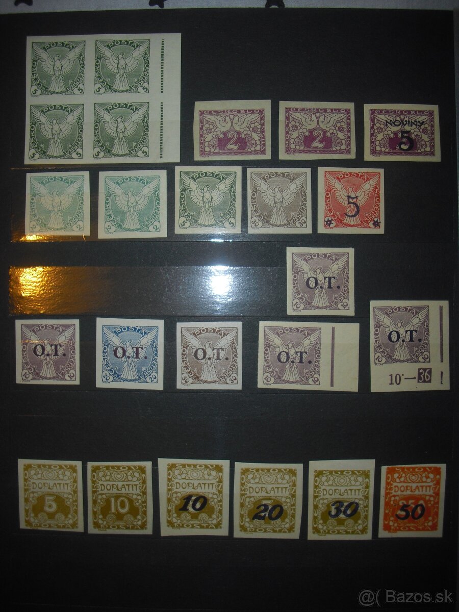 predam Postove Archy CSR 1918 1919 + Alfons Mucha - 16